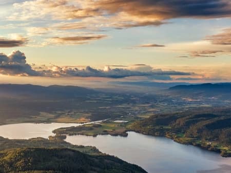 Vestfossen panorama 2023 From Mastebogen